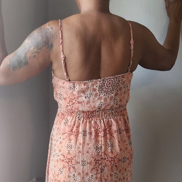 Brown Printed Summer Dress - Picture 7 of 10